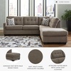 image:imageSignature Design by Ashley Sectional Sleeper Sofa CouchBrown