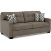image:imageSignature Design by Ashley Sectional Sleeper Sofa CouchBrown