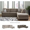 image:imageSignature Design by Ashley Sectional Sleeper Sofa CouchBrown