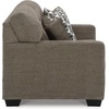 image:imageSignature Design by Ashley Sectional Sleeper Sofa CouchBrown
