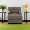 image:imageSignature Design by Ashley Sectional Sleeper Sofa CouchDark Brown