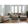 image:imageSignature Design by Ashley Sectional Sleeper Sofa CouchDark Brown