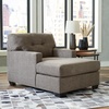 image:imageSignature Design by Ashley Sectional Sleeper Sofa CouchDark Brown