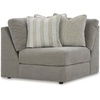 image:imageSignature Design by Ashley Sectional Sleeper Sofa CouchGrey