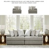 image:imageSignature Design by Ashley Sectional Sleeper Sofa CouchGrey