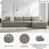 image:imageSignature Design by Ashley Sectional Sleeper Sofa CouchGrey