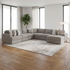 image:imageSignature Design by Ashley Sectional Sleeper Sofa CouchGrey