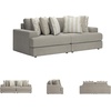 image:imageSignature Design by Ashley Sectional Sleeper Sofa CouchGrey