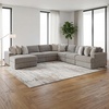 image:imageSignature Design by Ashley Sectional Sleeper Sofa CouchGrey
