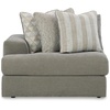 image:imageSignature Design by Ashley Sectional Sleeper Sofa CouchGrey