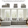 image:imageSignature Design by Ashley Sectional Sleeper Sofa CouchGrey