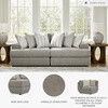 image:imageSignature Design by Ashley Sectional Sleeper Sofa CouchGrey