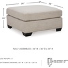 image:imageSignature Design by Ashley Sectional Sleeper Sofa CouchLight Gray
