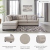 image:imageSignature Design by Ashley Sectional Sleeper Sofa CouchLight Gray