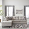image:imageSignature Design by Ashley Sectional Sleeper Sofa CouchLight Gray