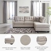 image:imageSignature Design by Ashley Sectional Sleeper Sofa CouchLight Gray
