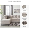 image:imageSignature Design by Ashley Sectional Sleeper Sofa CouchLight Gray