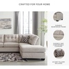 image:imageSignature Design by Ashley Sectional Sleeper Sofa CouchLight Gray