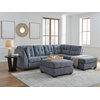 image:imageSignature Design by Ashley Sleeper Sectional Sofa with Chaise BlueBlue
