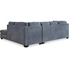 image:imageSignature Design by Ashley Sleeper Sectional Sofa with Chaise BlueBlue