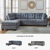 image:imageSignature Design by Ashley Sleeper Sectional Sofa with Chaise BlueBlue