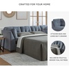 image:imageSignature Design by Ashley Sleeper Sectional Sofa with Chaise BlueBlue