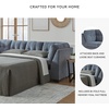 image:imageSignature Design by Ashley Sleeper Sectional Sofa with Chaise BlueBlue