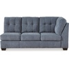 image:imageSignature Design by Ashley Sleeper Sectional Sofa with Chaise BlueBlue
