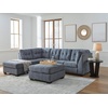 image:imageSignature Design by Ashley Sleeper Sectional Sofa with Chaise BlueBlue