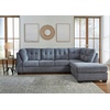 image:imageSignature Design by Ashley Sleeper Sectional Sofa with Chaise BlueBlue
