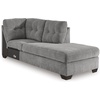 image:imageSignature Design by Ashley Sleeper Sectional Sofa with Chaise BlueGrey