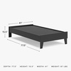 image:imageSignature Design by Ashley Socalle Queen Platform Bed with HeadboardBlack
