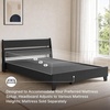 image:imageSignature Design by Ashley Socalle Queen Platform Bed with HeadboardBlack