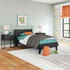 image:imageSignature Design by Ashley Socalle Queen Platform Bed with HeadboardBlack