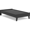 image:imageSignature Design by Ashley Socalle Queen Platform Bed with HeadboardBlack