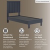 image:imageSignature Design by Ashley Socalle Queen Platform Bed with HeadboardBlue