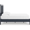image:imageSignature Design by Ashley Socalle Queen Platform Bed with HeadboardBlue