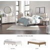 image:imageSignature Design by Ashley Socalle Queen Platform Bed with HeadboardLight Beige