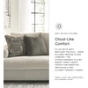 image:imageSignature Design by Ashley Soletren Queen Sleeper Sofa StoneCream