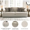 image:imageSignature Design by Ashley Soletren Queen Sleeper Sofa StoneCream
