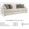 image:imageSignature Design by Ashley Soletren Queen Sleeper Sofa StoneCream