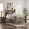 image:imageSignature Design by Ashley Stanziford Queen Poster Bed Brown