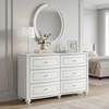 image:imageSignature Design by Ashley Trindura Oval Bedroom Mirror Matte White