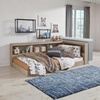 image:imageSignature Design by Ashley Twin Bookcase Storage Bed with ShelvesNatural