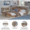 image:imageSignature Design by Ashley Twin Bookcase Storage Bed with ShelvesNatural