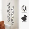 image:imageSignature Design by Ashley Vinler Wavy Black Accent Wall Mirror Set