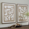 image:imageSignature Design by Ashley Waldett Framed Wall Art Set of 2 Beige