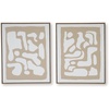 image:imageSignature Design by Ashley Waldett Framed Wall Art Set of 2 Beige