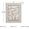 image:imageSignature Design by Ashley Waldett Framed Wall Art Set of 2 Beige