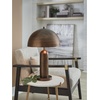 image:imageSignature Design by Ashley Wendfield Industrial Metal Dome Table Lamp